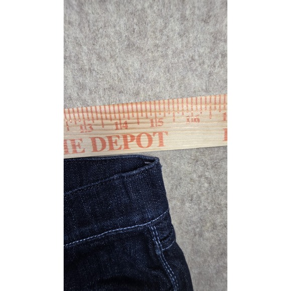 Rock Republic Vintage Y2K Kasandra Denim Frayed Jeans Low Rise Size 26 - Picture 13 of 16